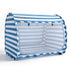 Mikinest Ease Baby Beach Tent Blue Stripe UPF 50+ Pop-Up Sun Shelter for Babies and Toddlers
